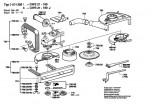 Bosch 0 601 356 803 Gws 21-180 Angle Grinder 230 V / Eu Spare Parts